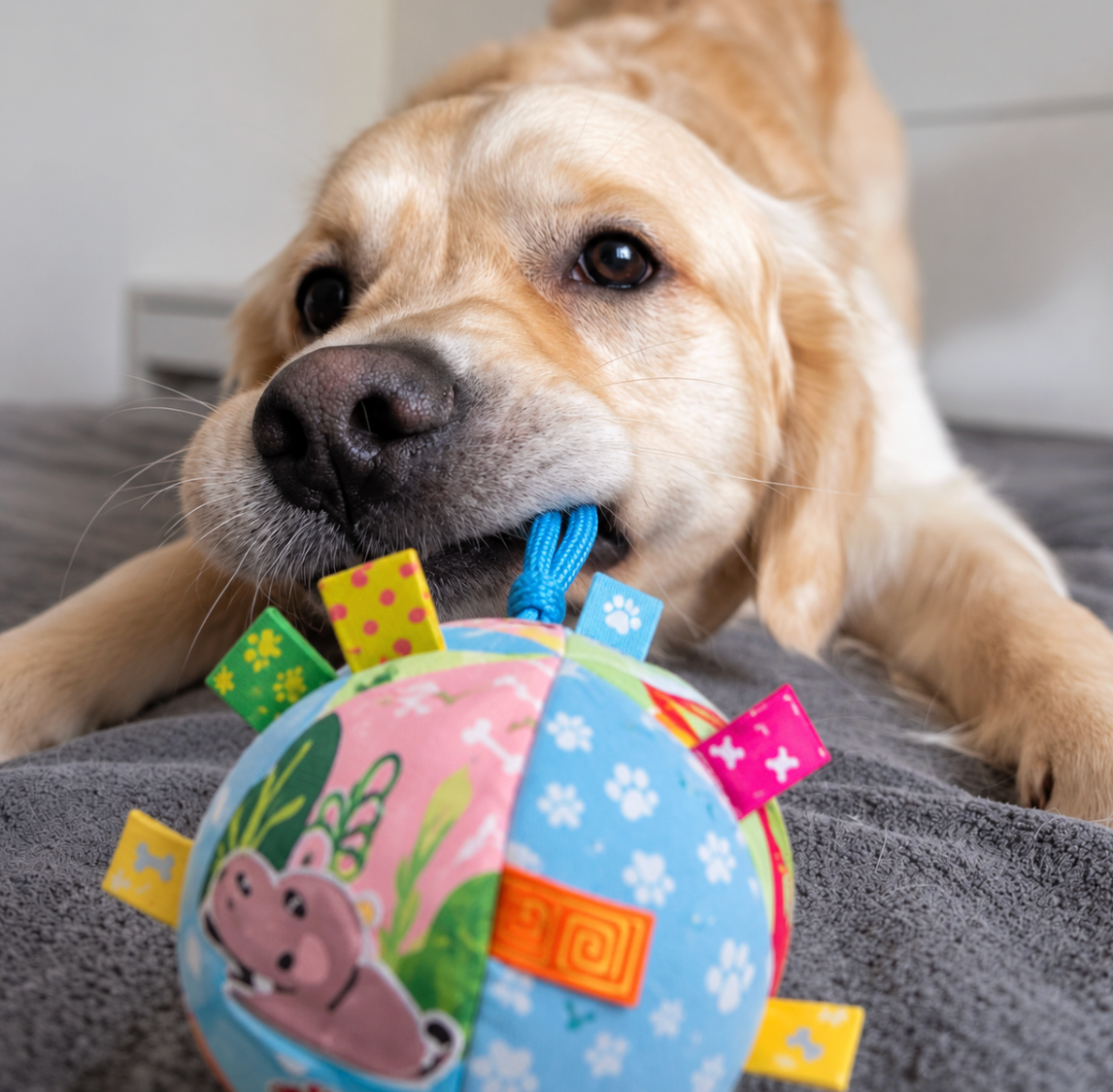 Wagglo Tug – The toy that tugs back
